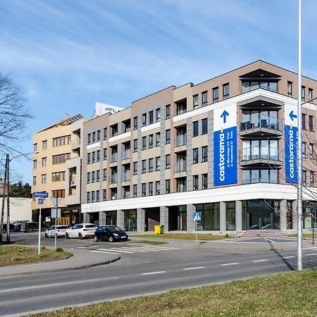 Goldaparts Manufaktura Premium Lägenhet Łódź Exteriör bild