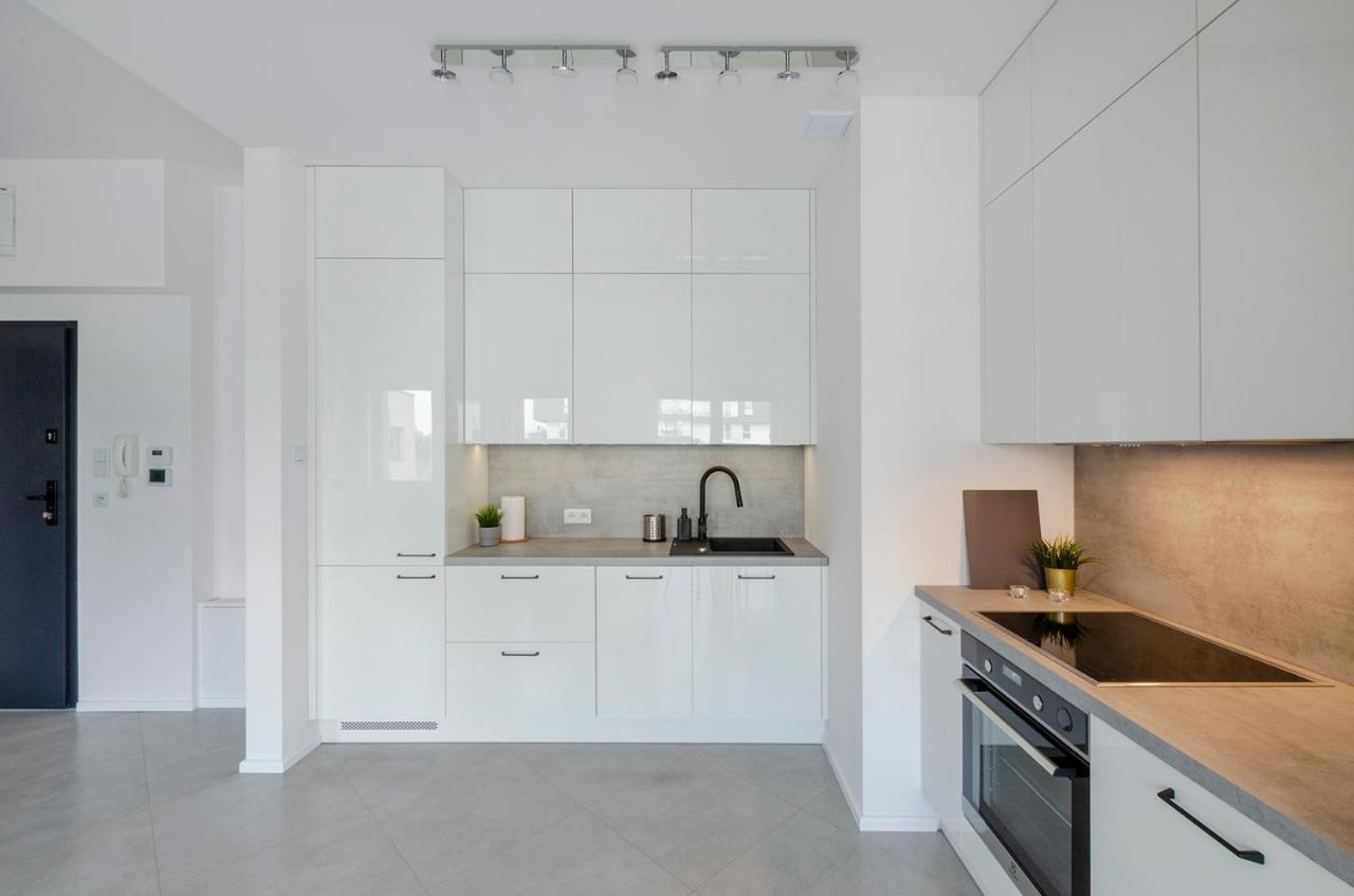 Goldaparts Manufaktura Premium Lägenhet Łódź Exteriör bild